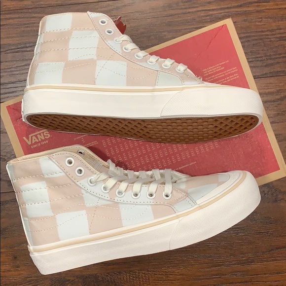 VANS SK8-Hi DECON BIG CHECKERBOARD Mcdmia/MrshmWMN - Picture 11 of 16